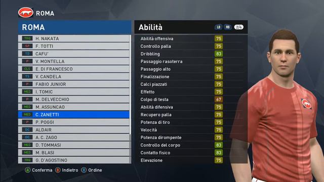 Roma - ISS Pro Evolution 2 in PES 2017 смотреть онлайн