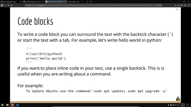 Lab 0 Learning Markdown смотреть онлайн