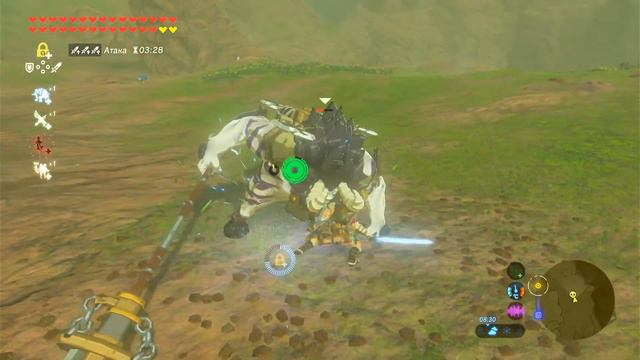 The Legend of Zelda Breath of the Wild (BOTW) Бой с Левром без получения урона смотреть онлайн