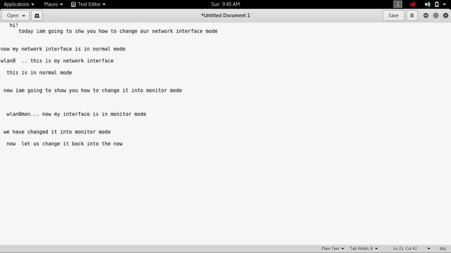 How to change network interface. Changing wlan0 to wlan0mon and vice versa смотреть онлайн