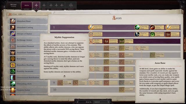 Pathfinder: Wrath Of The Righteous (Beta) - Aeon Mythic Path Mechanics/Overview смотреть онлайн