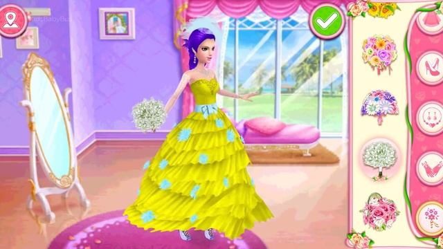 Wedding Design Girl Game - Bridal Makeup, Dress Up, Color Hairstyle & Cake Decoration Game For girl смотреть онлайн