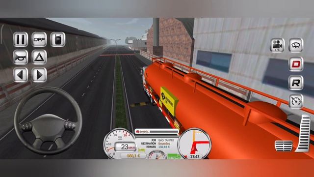Oil Tanker Truck Transporter Driving - Euro Truck Simulator 3D - Android GamePlay #4 смотреть онлайн