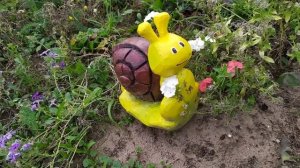 Садовые фигуры своими руками. Украшаем сад.