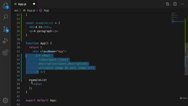 8. Rendering multiple components with Array.map смотреть онлайн