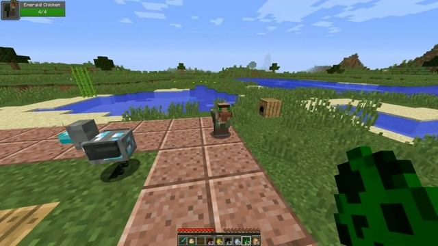 CHICKENS MOD - MINECRAFT 1.12.2 (MOD SHOWCASE) смотреть онлайн