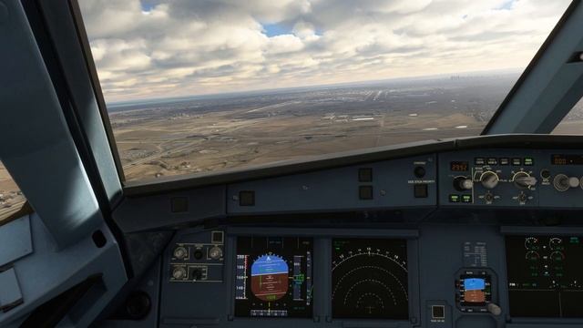 Посадка в Калгари (CYYC). Первая попытка. А320. MICROSOFT FLIGHT SIMULATOR 2020 смотреть онлайн