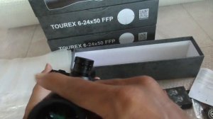 TELESCOPE VECTOR OPTICS TOUREX 6-24×50 FFP , ZERO STOP TURET