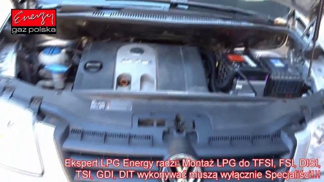 Montaż LPG Volkswagen Touran z 1.6 FSI 2003r w Energy Gaz Polska VW na gaz Landi Renzo Direct смотреть онлайн