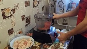 Кухонный комбайн bosch рубим мясо