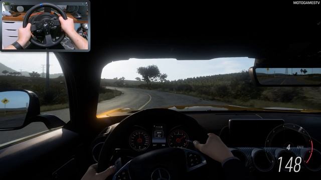 Forza Horizon 5 - 2015 Mercedes-AMG GT S | Thrustmaster T300RS Gameplay смотреть онлайн