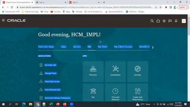 Oracle Fusion HCM Techno Functional Training Evening Batch Demo Class -2| BY Mr.KUMAR|TRIOTECH смотреть онлайн