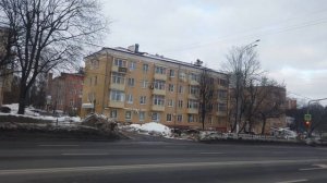 1 маршрут троллейбуса (фрагмент). 13.02.2022 год. Подольск.webm