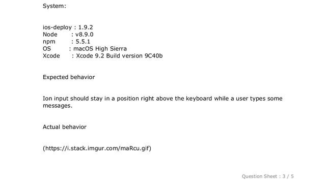 iOS : Ionic: Keyboard overlaps a focused text input on iOS 11 смотреть онлайн