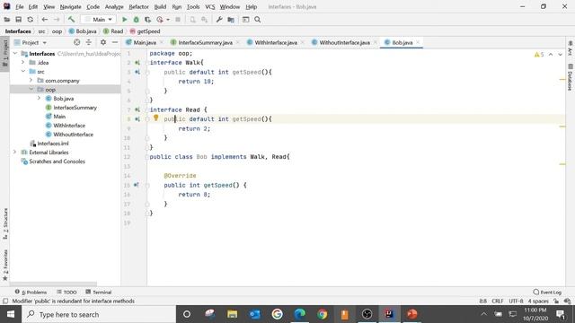 Topic 10 - Interface - OCP Java SE 11 Developer Exam Course 1Z0-819 смотреть онлайн