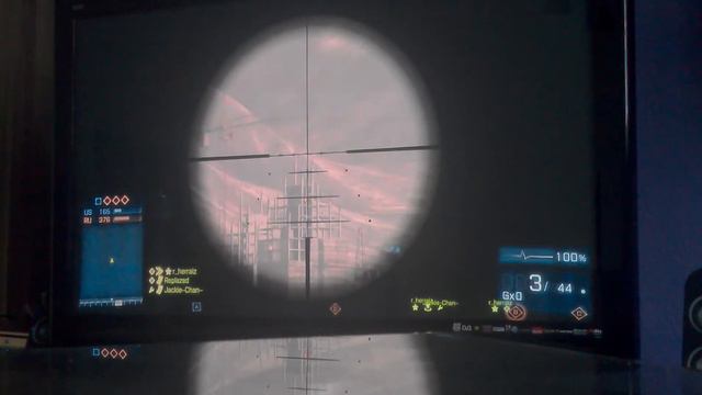 Battlefield 3 PS3 - Sniper headshot 1.100+ смотреть онлайн