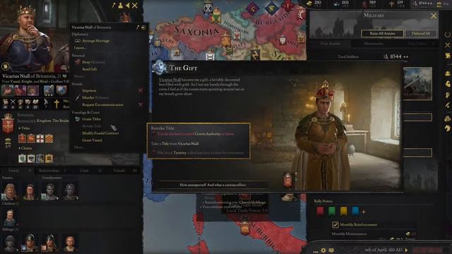 Crusader Kings 3 │ Gameplay ITA │ The Fallen Eagle Mod - WRE #3 [Ritirata dalla Britannia] смотреть онлайн