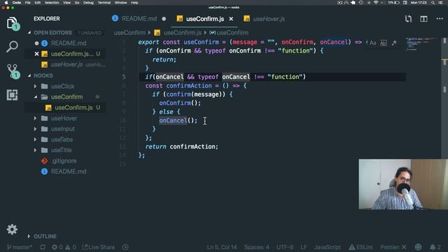 실전형 리액트 Hooks | #2 3 useConfirm & usePreventLeave смотреть онлайн