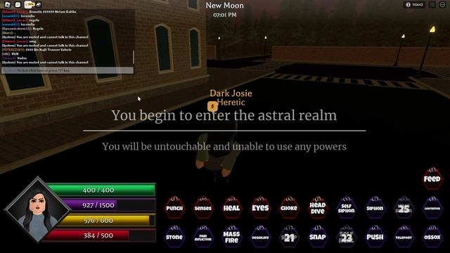 DARK JOSIE *TOXIC* GAMEPLAY - *kills everyone* - The Vampire Origins - [Roblox] смотреть онлайн