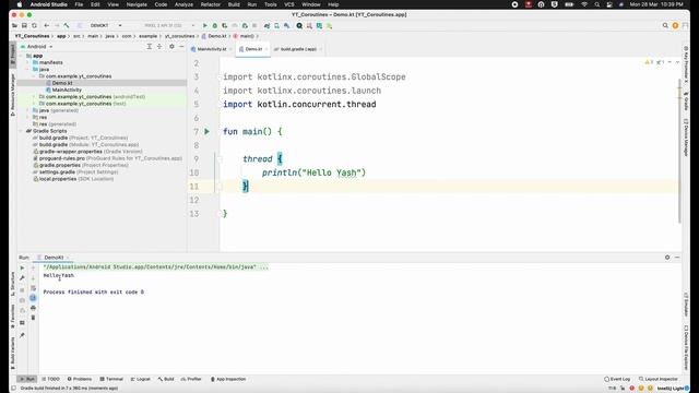 Kotlin Coroutines Course for Beginners | Part 2 | Beginner to Advanced | By Yash Nagayach смотреть онлайн