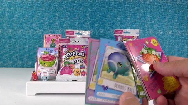 Shopkins Limited Edition Season 4 Collector Cards Blind Bag Packs Opening Toy Review | PSToyReviews смотреть онлайн