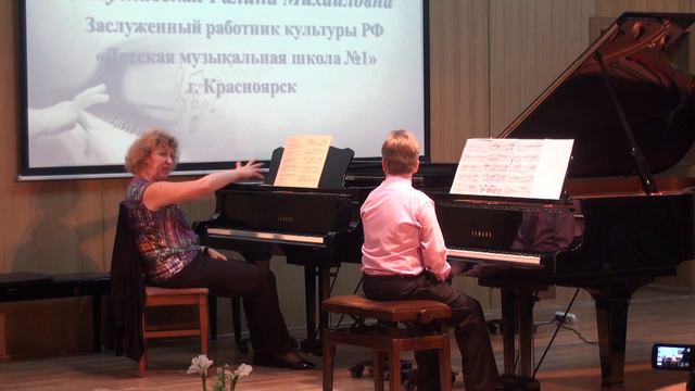 12.04.2017 Master classes by Mira Marchenko at the Krasnoyarsk State Institute of Arts смотреть онлайн