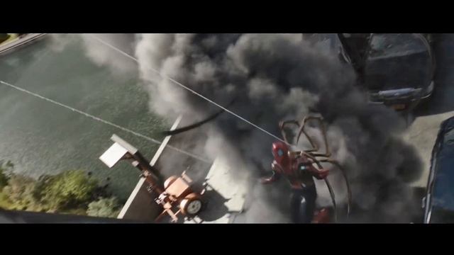 Spider-Man Vs. Dr. Octopus Bridge Fight Scene [In Hindi] Spider-Man: No Way Home смотреть онлайн