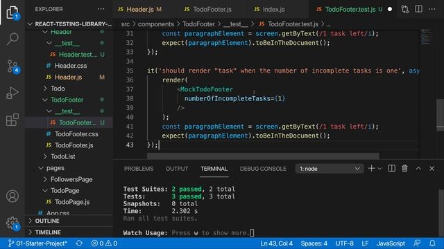 React Testing Library Tutorial #8 - Assertions смотреть онлайн