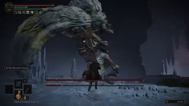 Elden Ring - Valiant Gargoyle Boss Fight смотреть онлайн