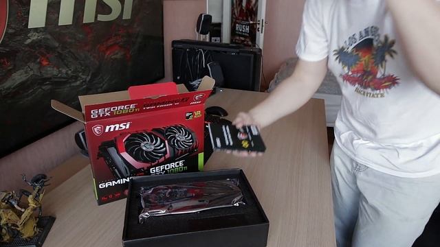 Avan pakendist MSI GTX1080Ti Gaming X - UNBOXING! смотреть онлайн