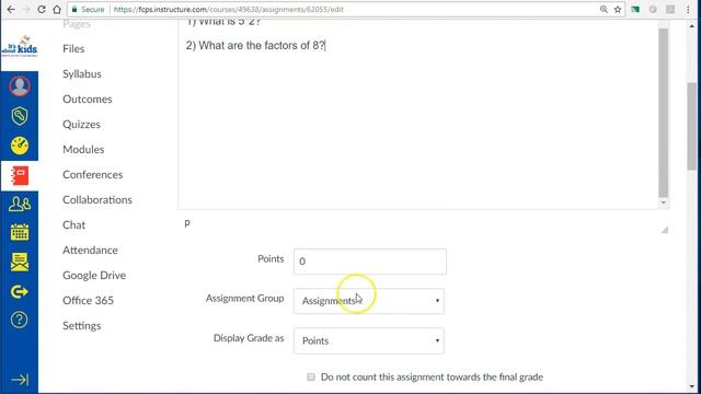 Canvas: Creating a Text Entry Assignment смотреть онлайн