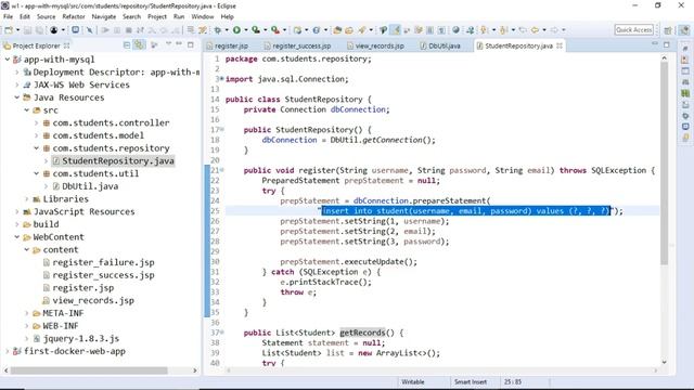 #38 RUN/DEPLOY JAVA & MYSQL APPLICATIONS AS DOCKER CONTAINERS | Linking Multiple Docker Containers смотреть онлайн