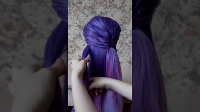 Лёгкая красивая причёска для длинных и средних #shorts #прически 8 смотреть онлайн
