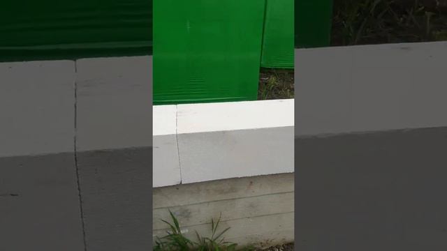 30. Стройка.Первые ряды готовы.