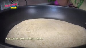 Лаваш на Сковороде без Замеса и Раскатки Теста