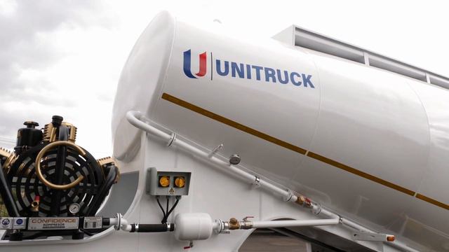 Полуприцеп цементовоз 34 м3 / CEMENT BULK SEMI TRAILER смотреть онлайн