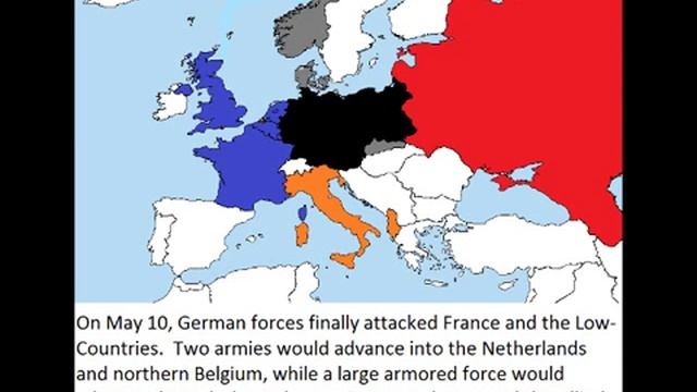 World War II in Europe Part 4: Blitzkrieg in the West смотреть онлайн