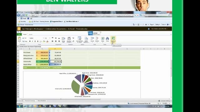 Excel 2010 Web Collaborative Authoring смотреть онлайн