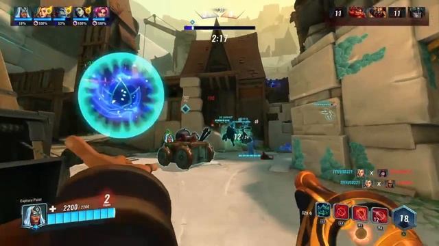 Гайд как играть на Дженосе на PS4! Топ сапорт в Paladins смотреть онлайн