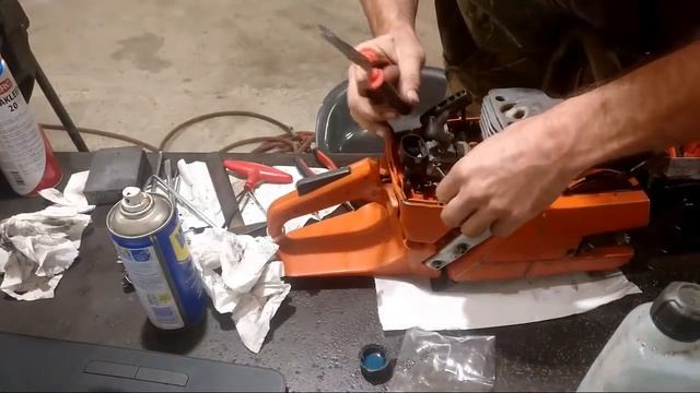 Husqvarna 372 XP original cylinder replacement смотреть онлайн