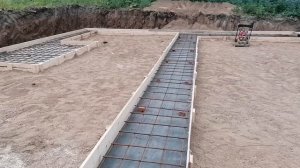 Фундамент для двухэтажного дома плюс подвал.