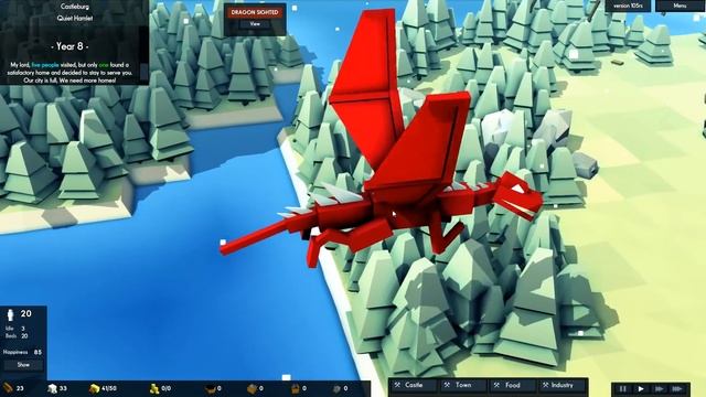 Kingdoms And Castles Первый взгляд. Драконы! смотреть онлайн