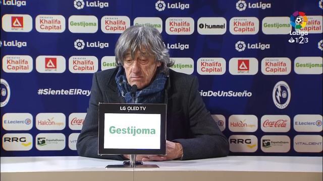 Rueda de prensa de Enrique Martín tras el CF Rayo vs Nàstic (1-0) смотреть онлайн