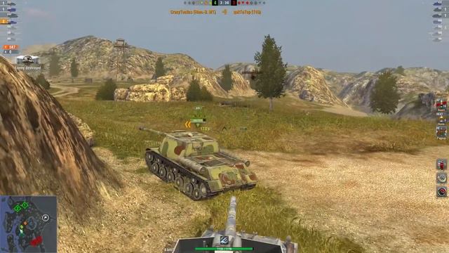 WoT Blitz ammo racks blind shots and lols just a bit of fun смотреть онлайн