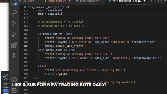 Trading Bots With Python - 7 Bots Full Course (Step By Step Tutorial)