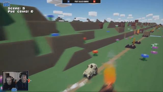 DUO HERO'S! - Turbo Pug 3D: DOUBLE SPIKES! смотреть онлайн