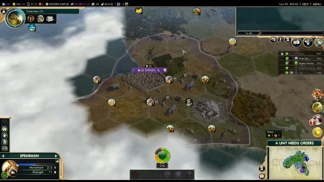 Civ 5 Multiplayer Challenge Part 6: I'd vote for Blanka смотреть онлайн