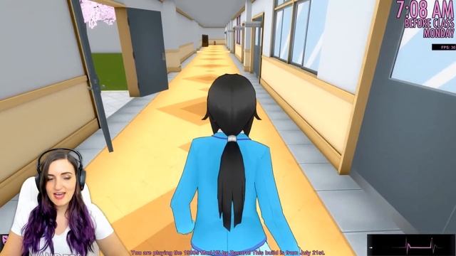 Secret K-Pop Supermodel Rival?! | Yandere Simulator: 1980s Mode (MOD) | Part 2 смотреть онлайн