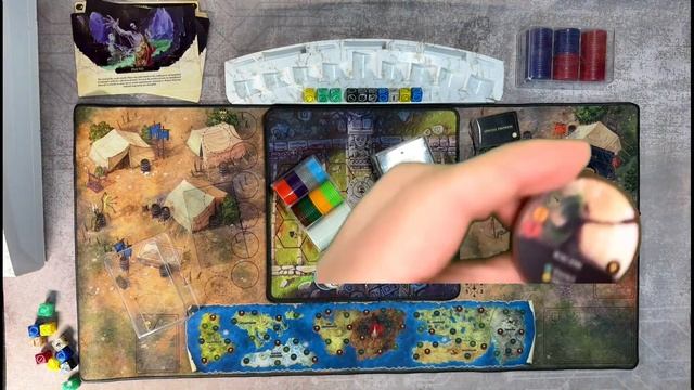 Hoplomachus: Victorum - распаковка самой большой исключительно соло настольной игры смотреть онлайн