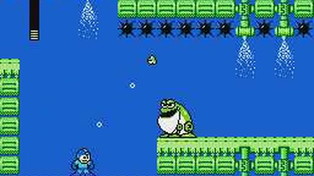 Mega Man 2 (NES) Bubble Man Defeated смотреть онлайн
